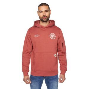 Duck and Cover Mens Keyaan Hoodie / Red